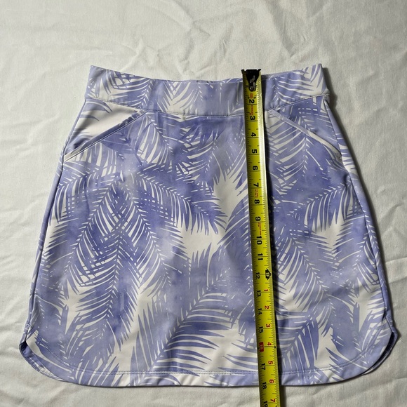 Peter Millar tropical Palm Performance Athletic golf Tennis Skort Women Sz S - Picture 4 of 6